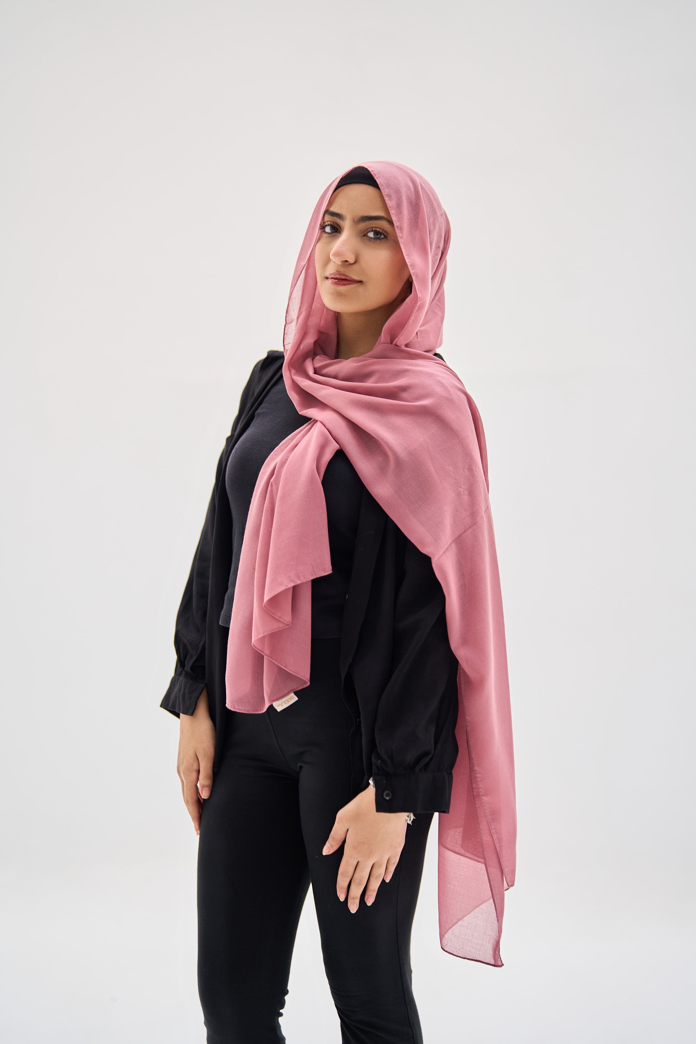 Rose Cotton Hijab