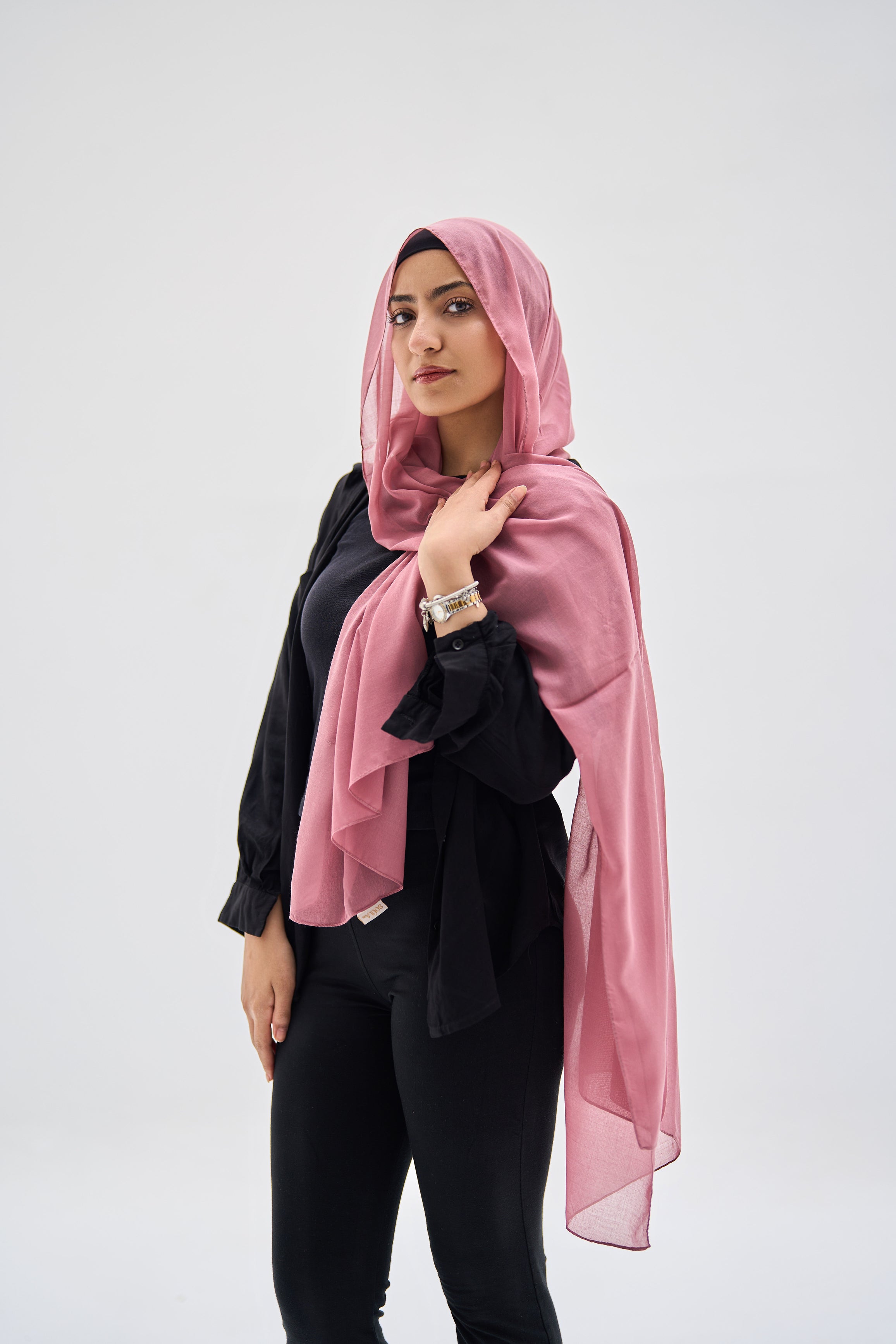 Rose Cotton Hijab