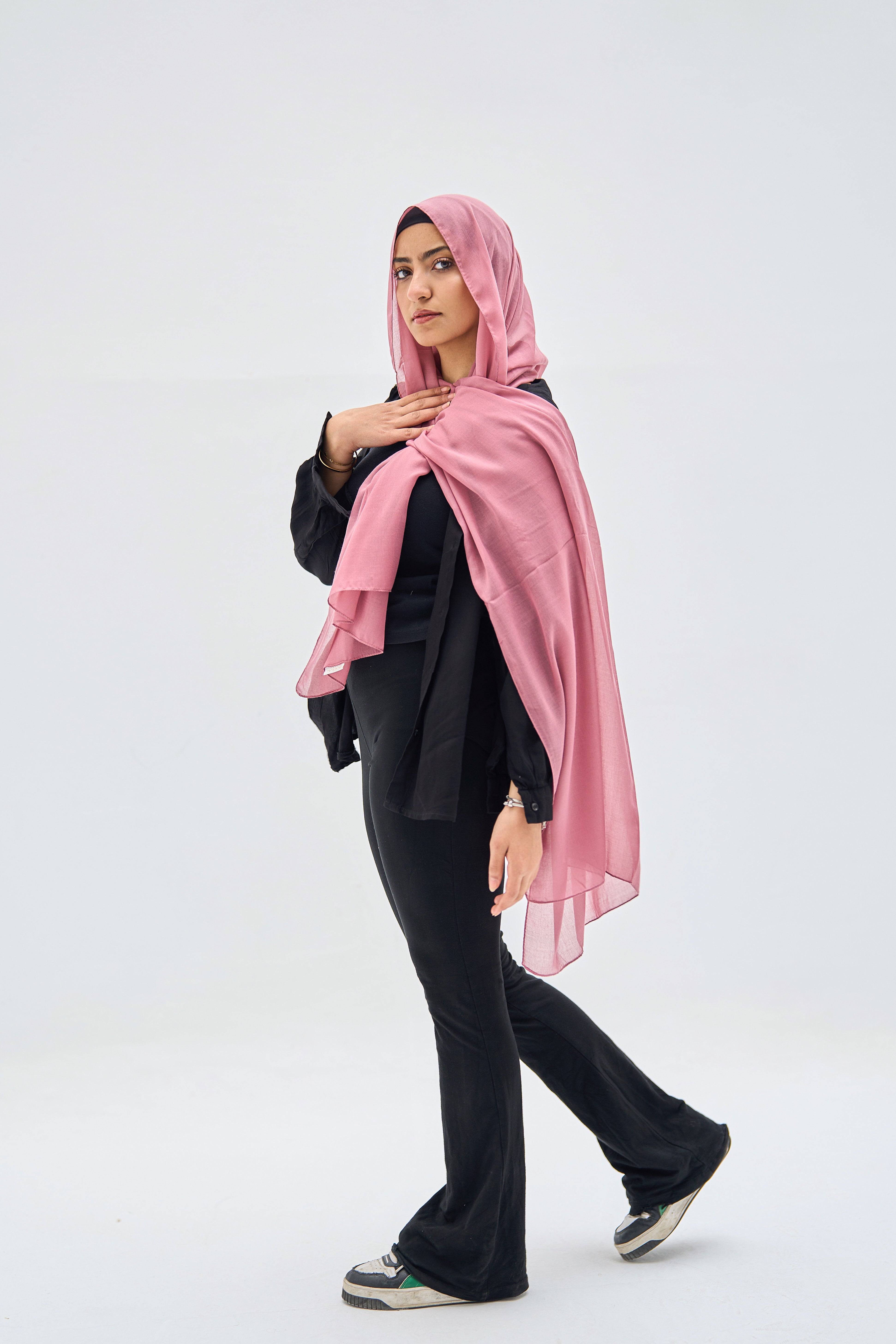 Rose Cotton Hijab