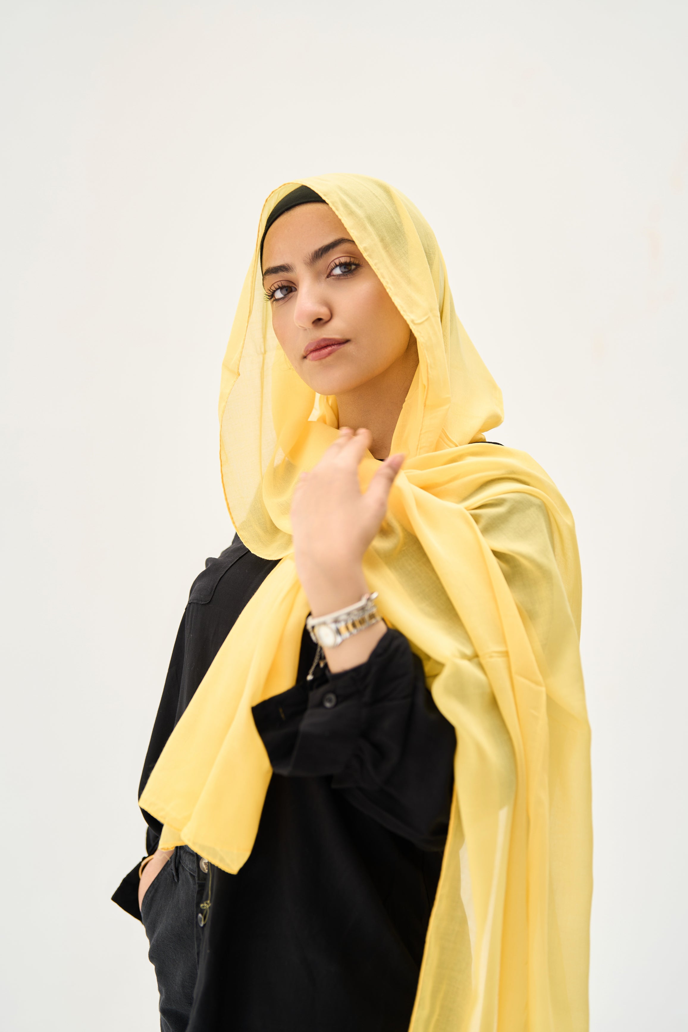 Sunshine Yellow Hijab