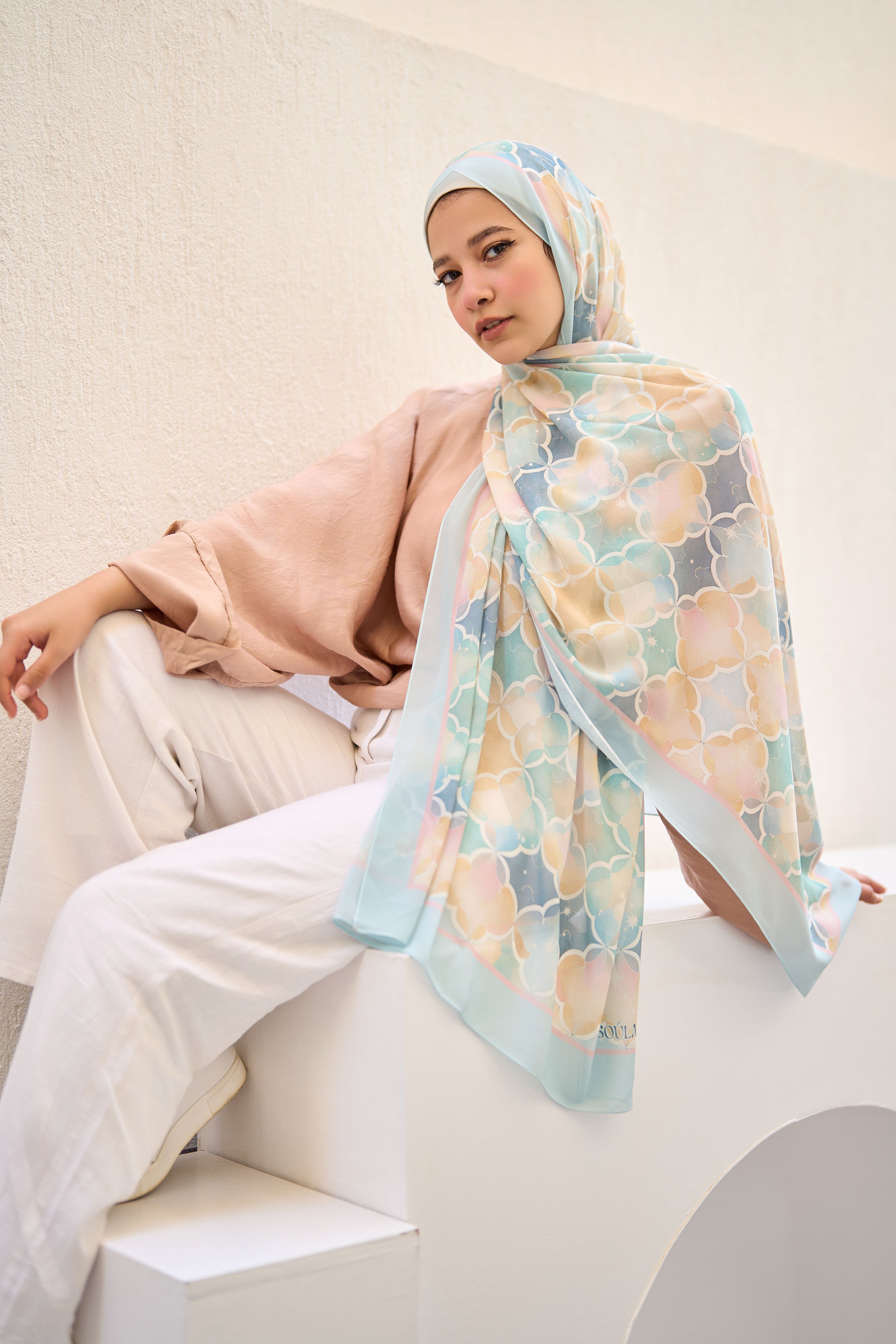 Tranquil Tones Hijab