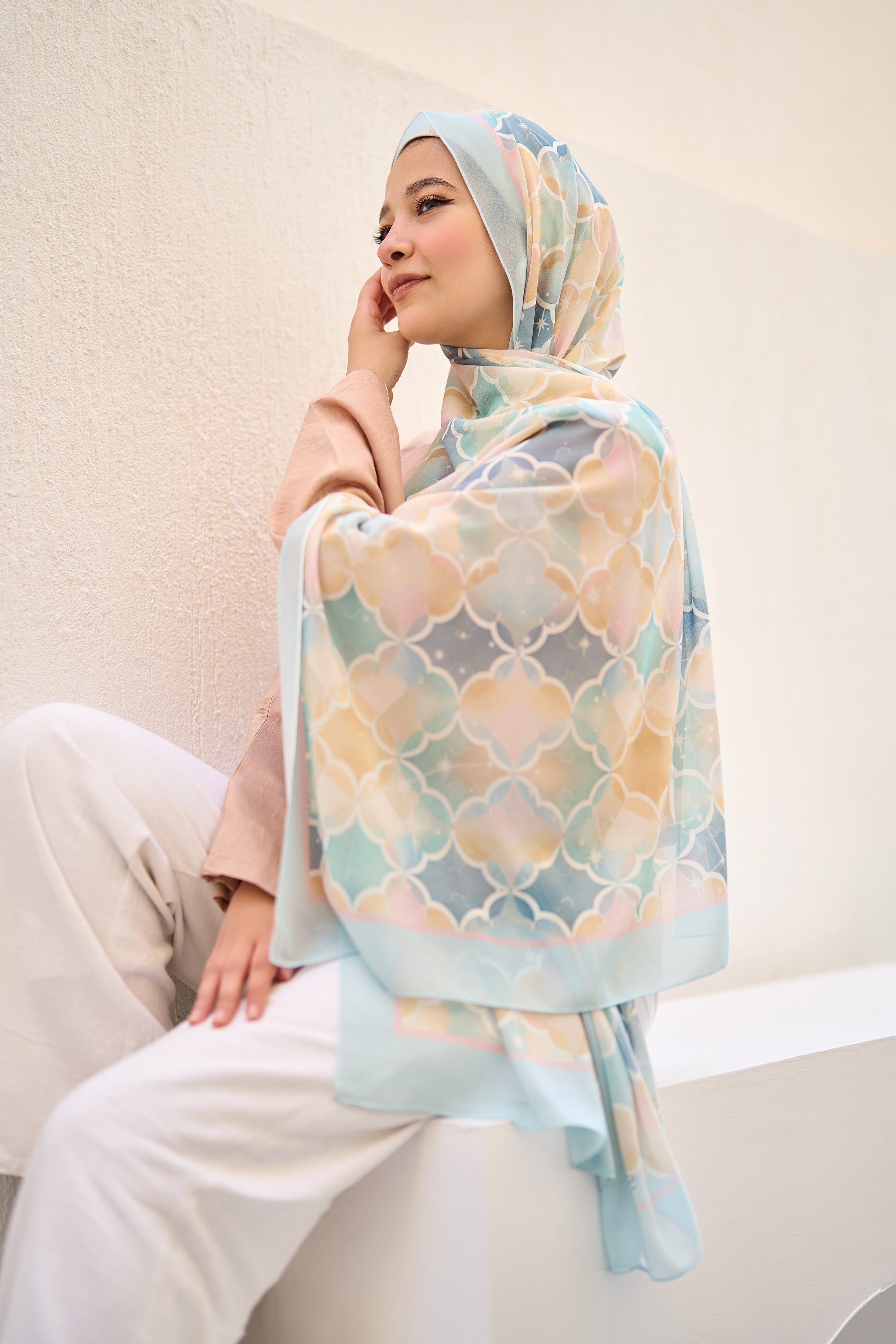 Tranquil Tones Hijab