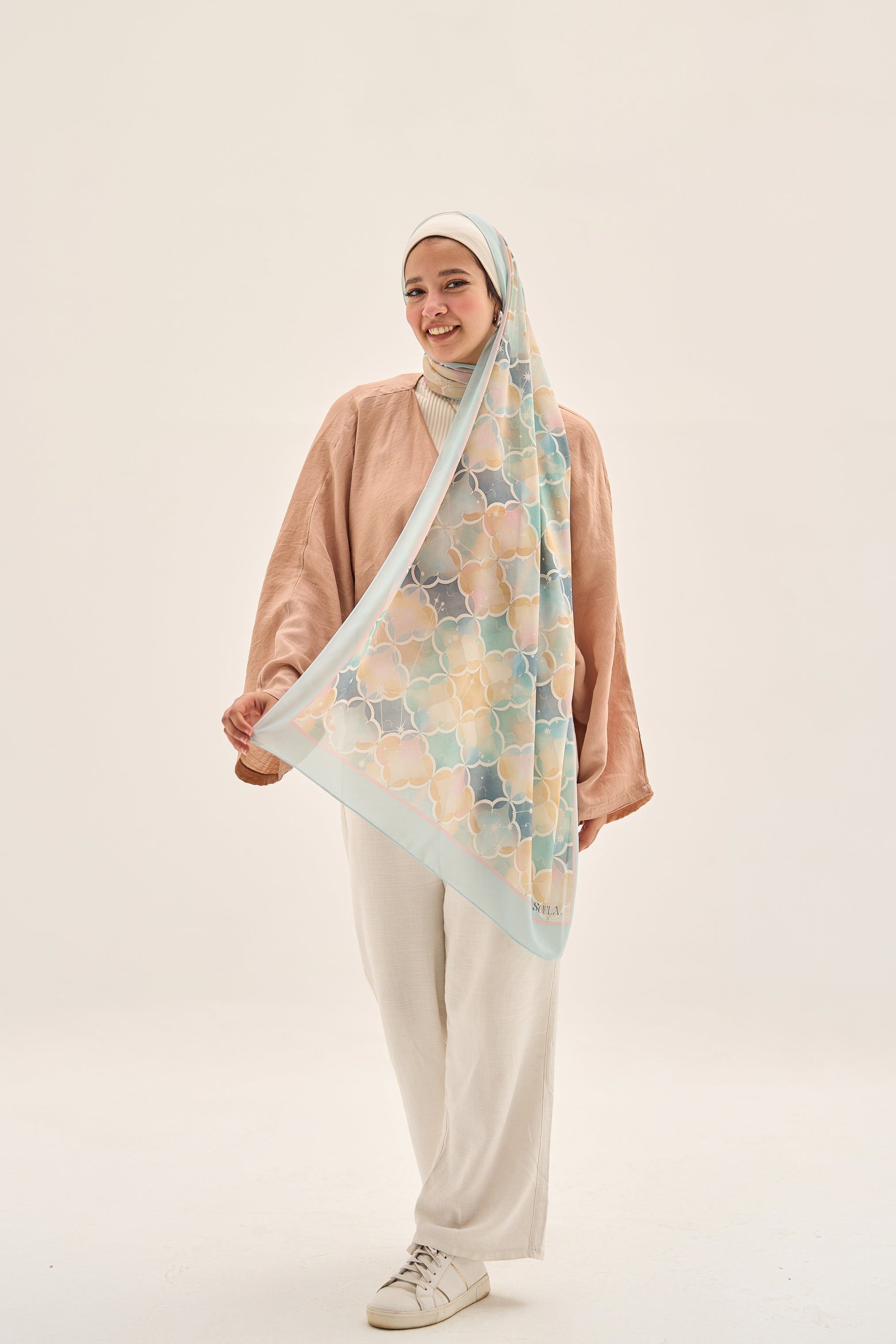 Minty Elegance Hijab