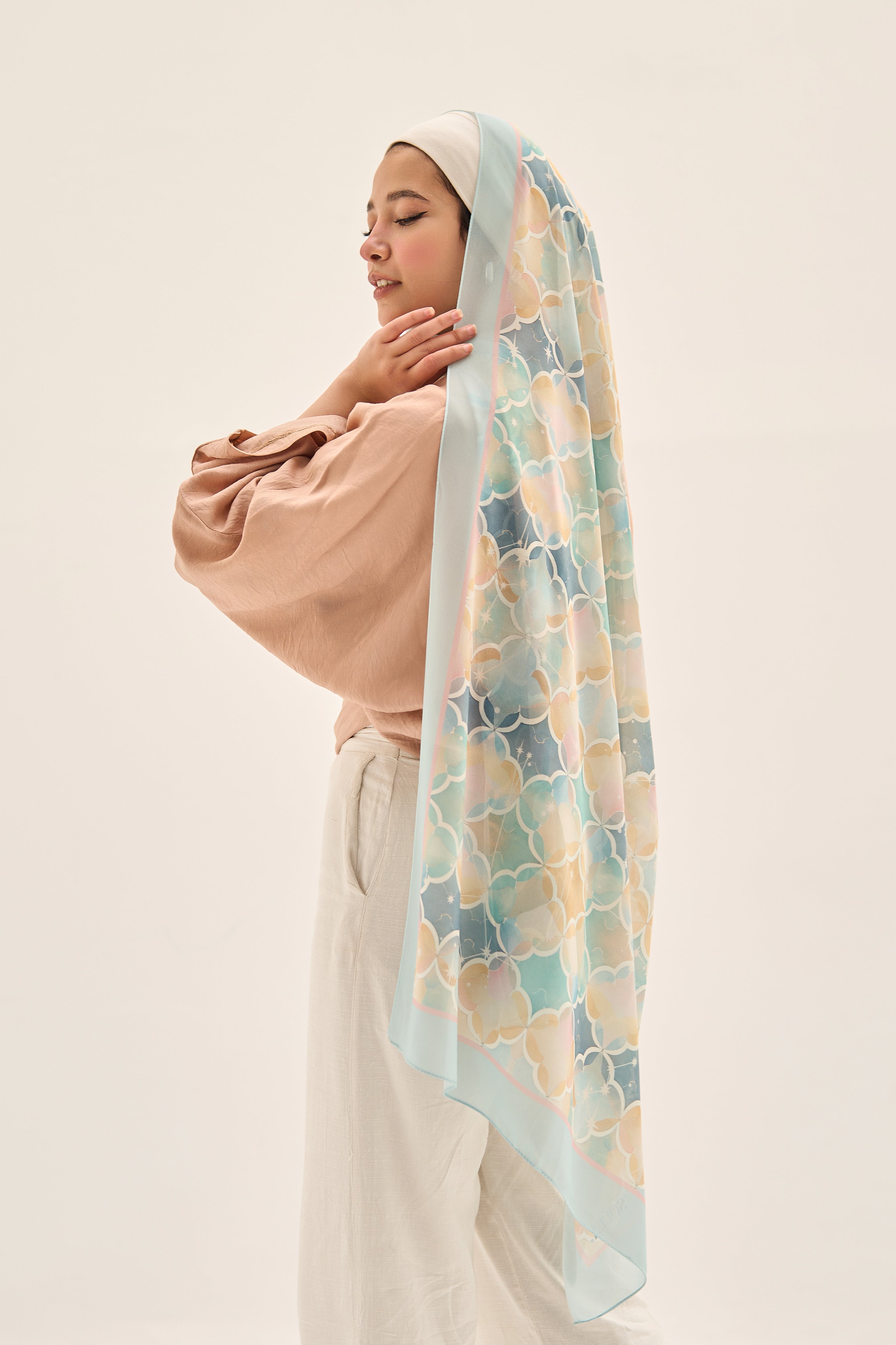 Minty Elegance Hijab