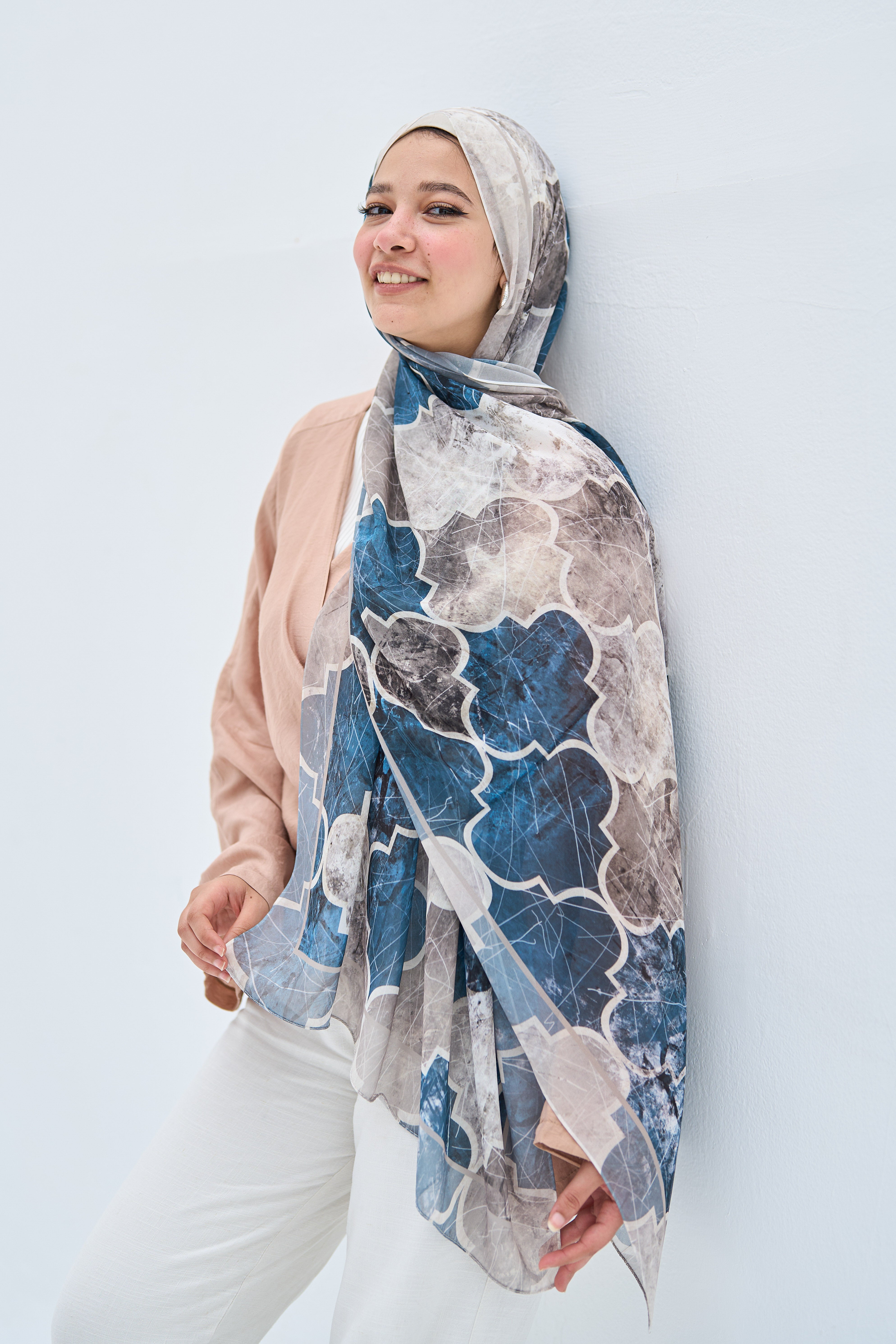 Dusk Blue Hijab