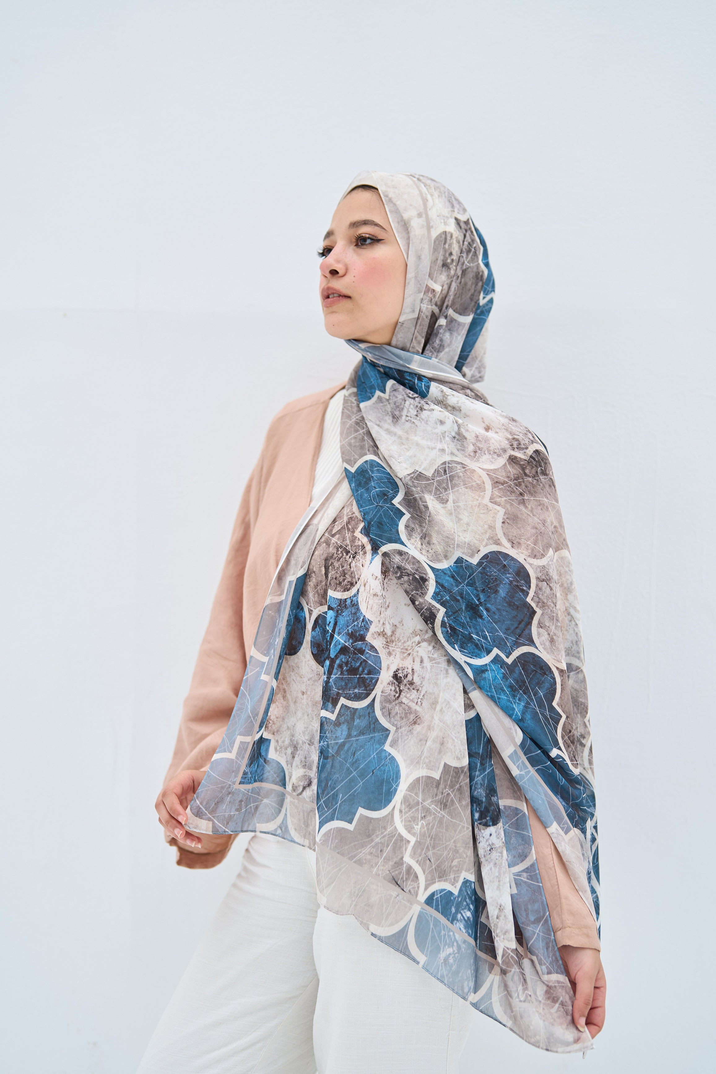 Dusk Blue Hijab