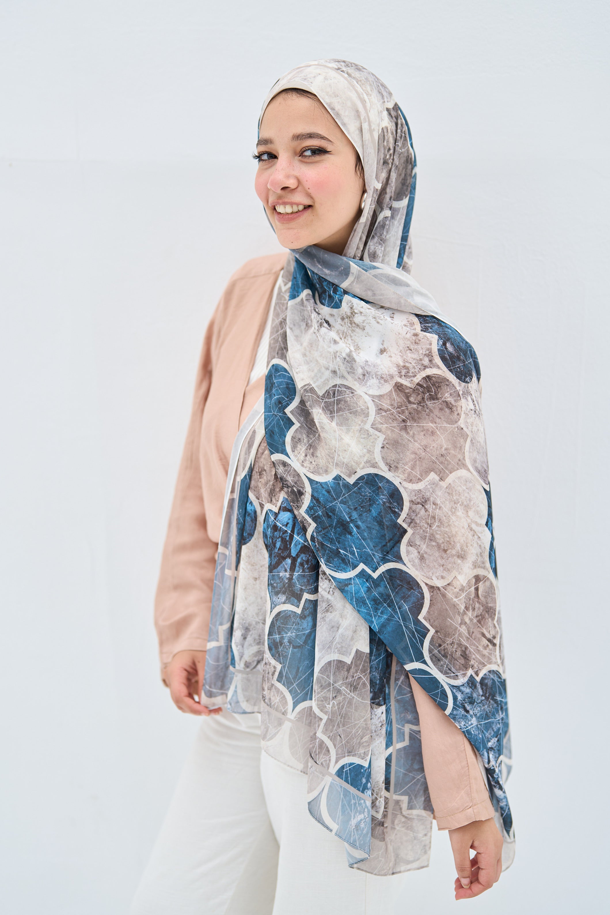 Dusk Blue Hijab