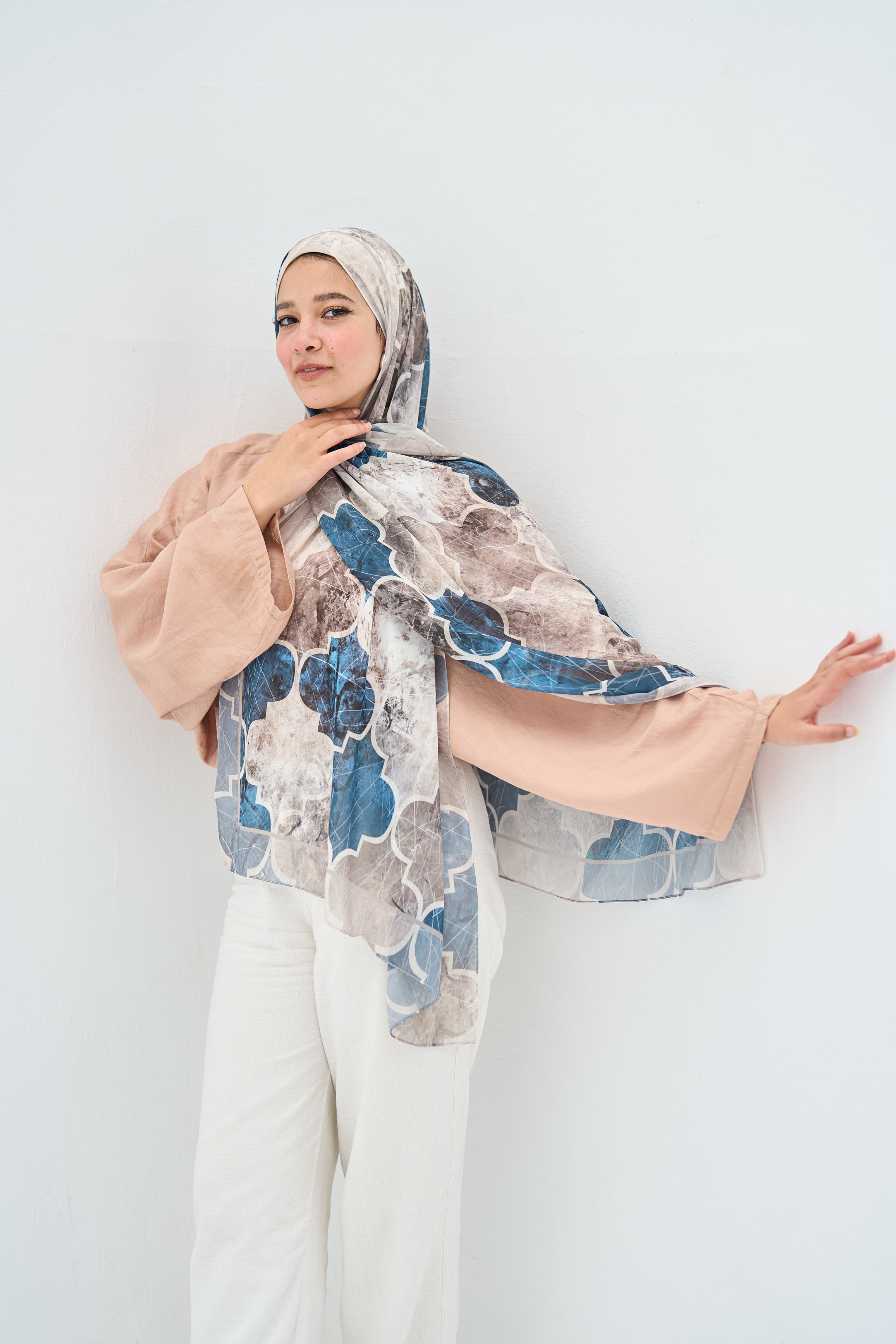 Dusk Blue Hijab