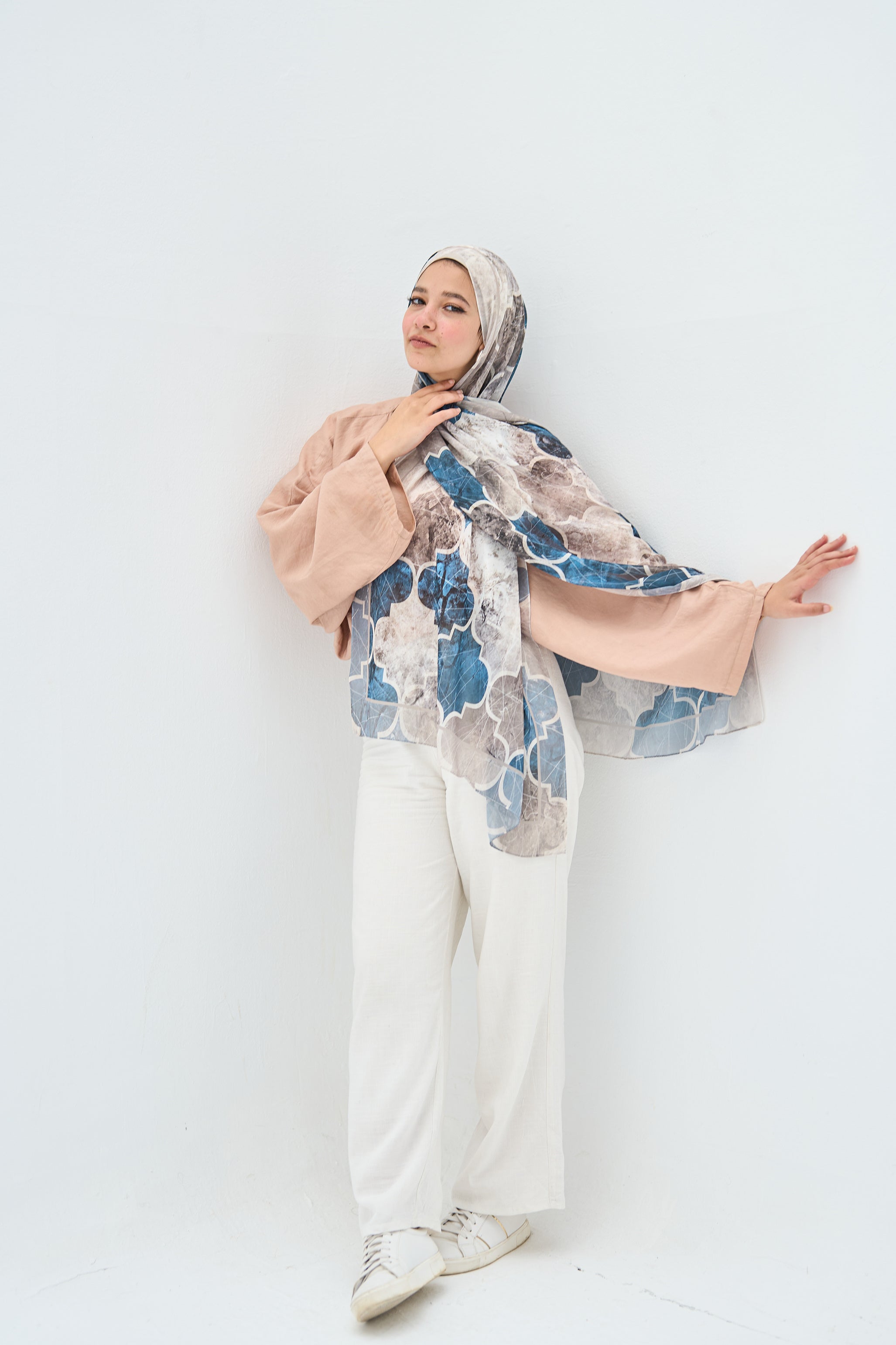 Dusk Blue Hijab