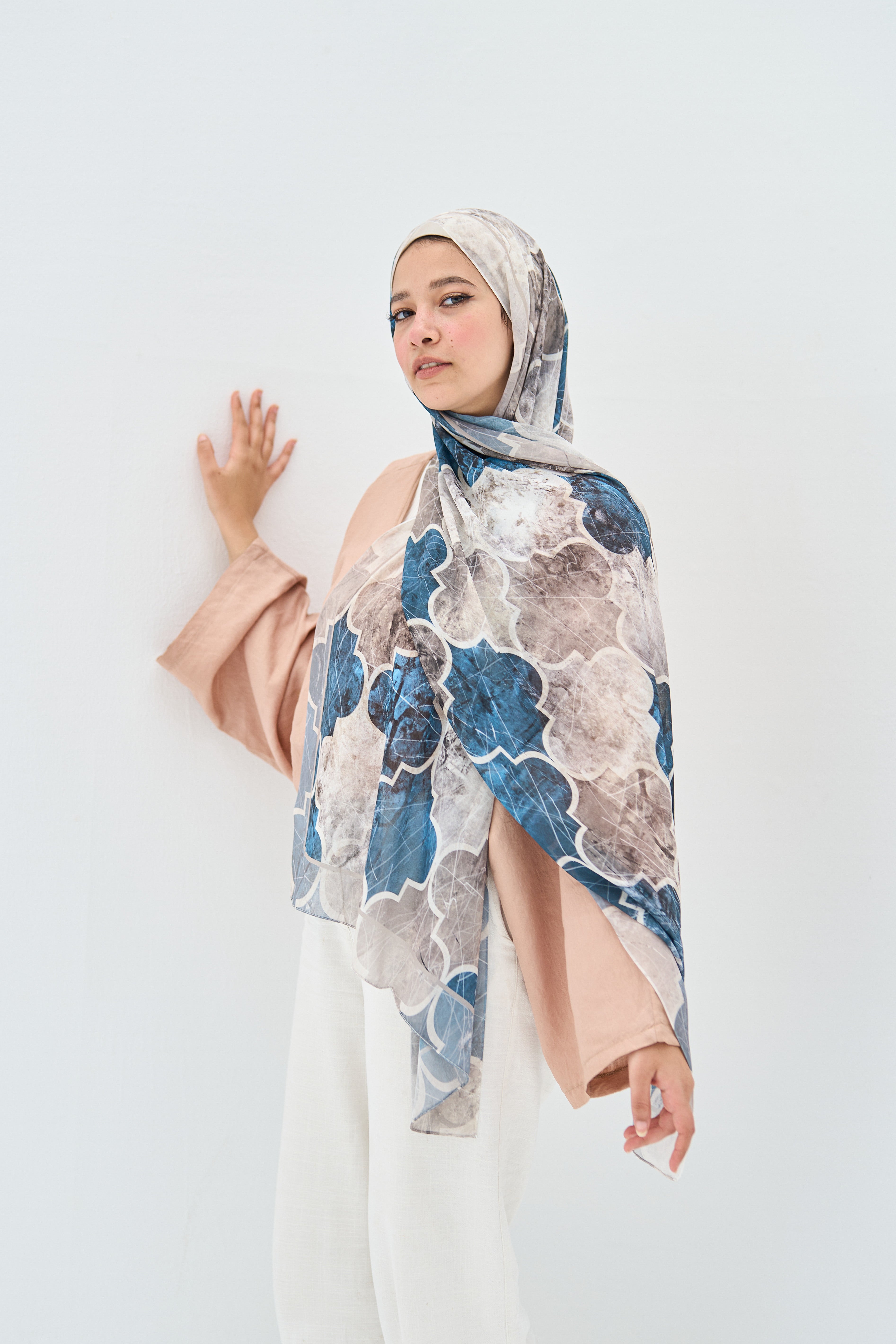 Dusk Blue Hijab