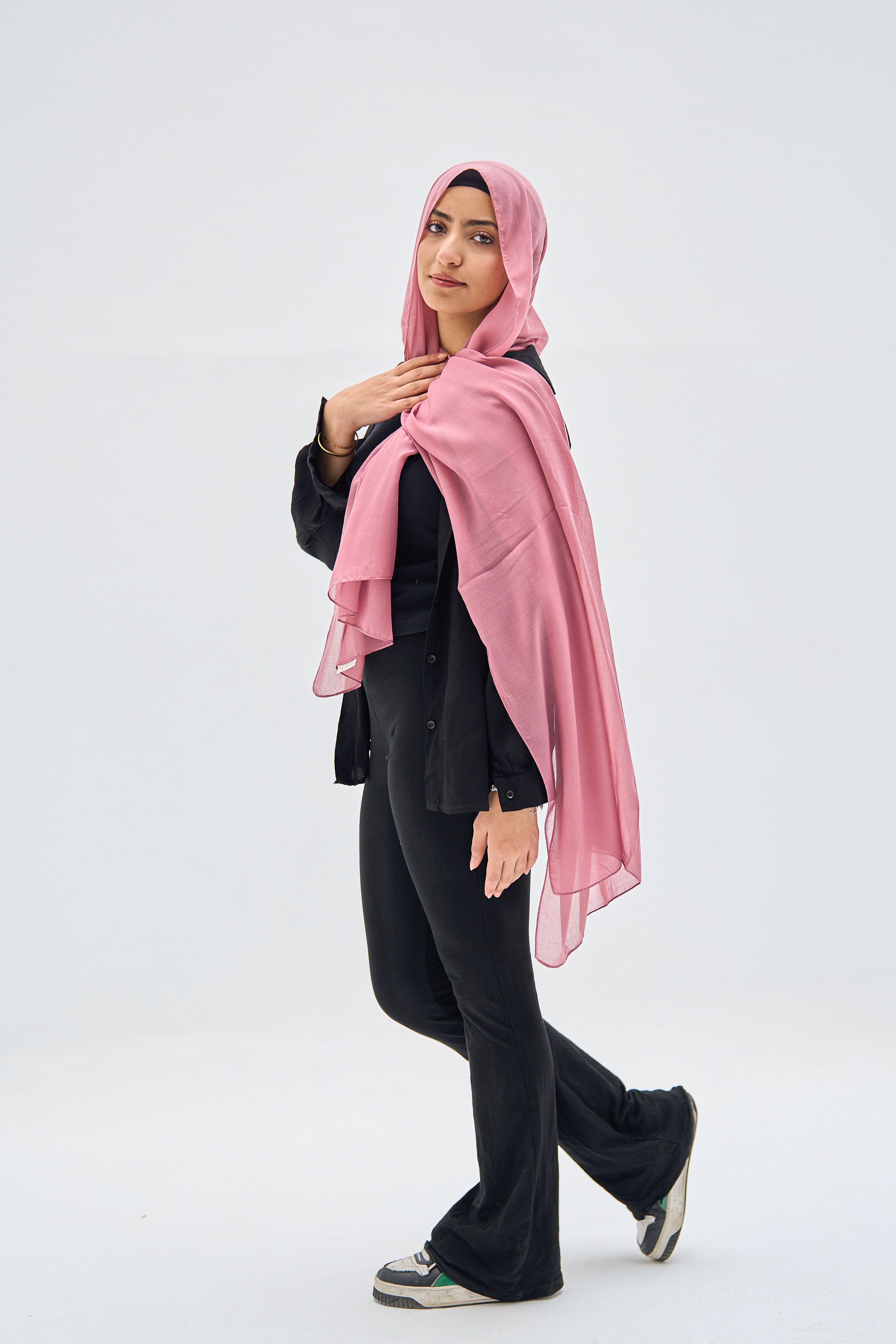 Rose Cotton Hijab