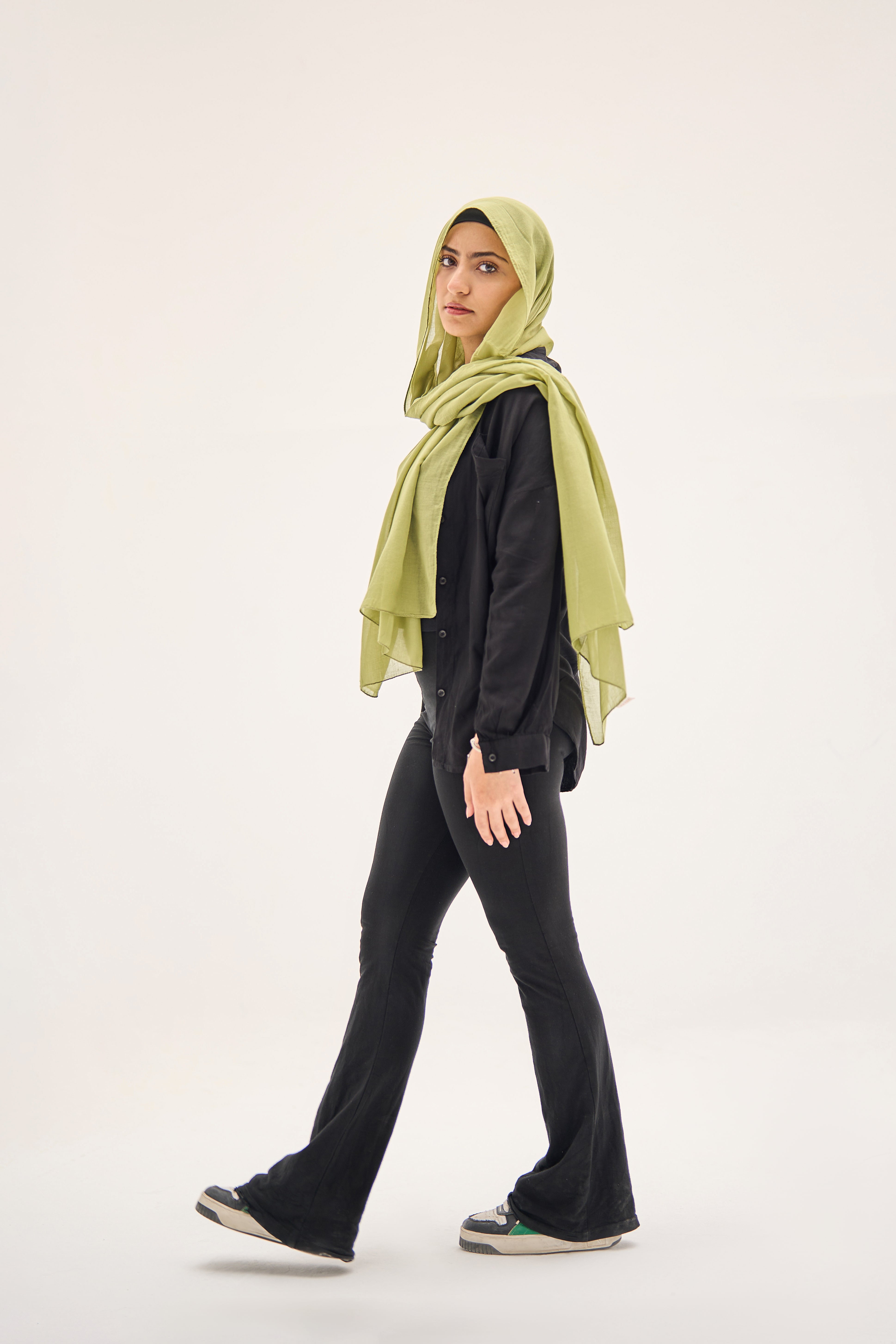 Forest Envy Cotton Hijab