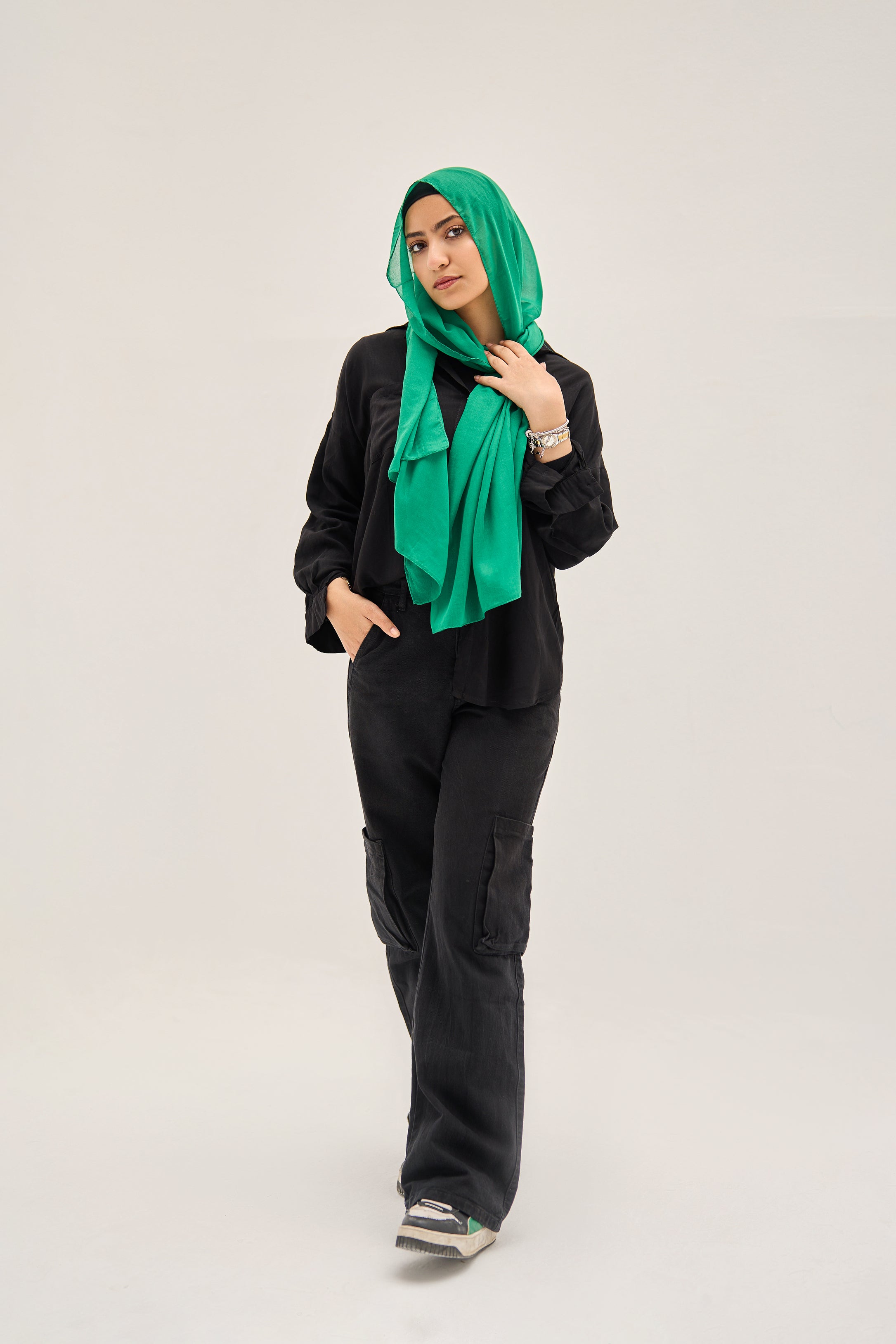 Royal Green Hijab