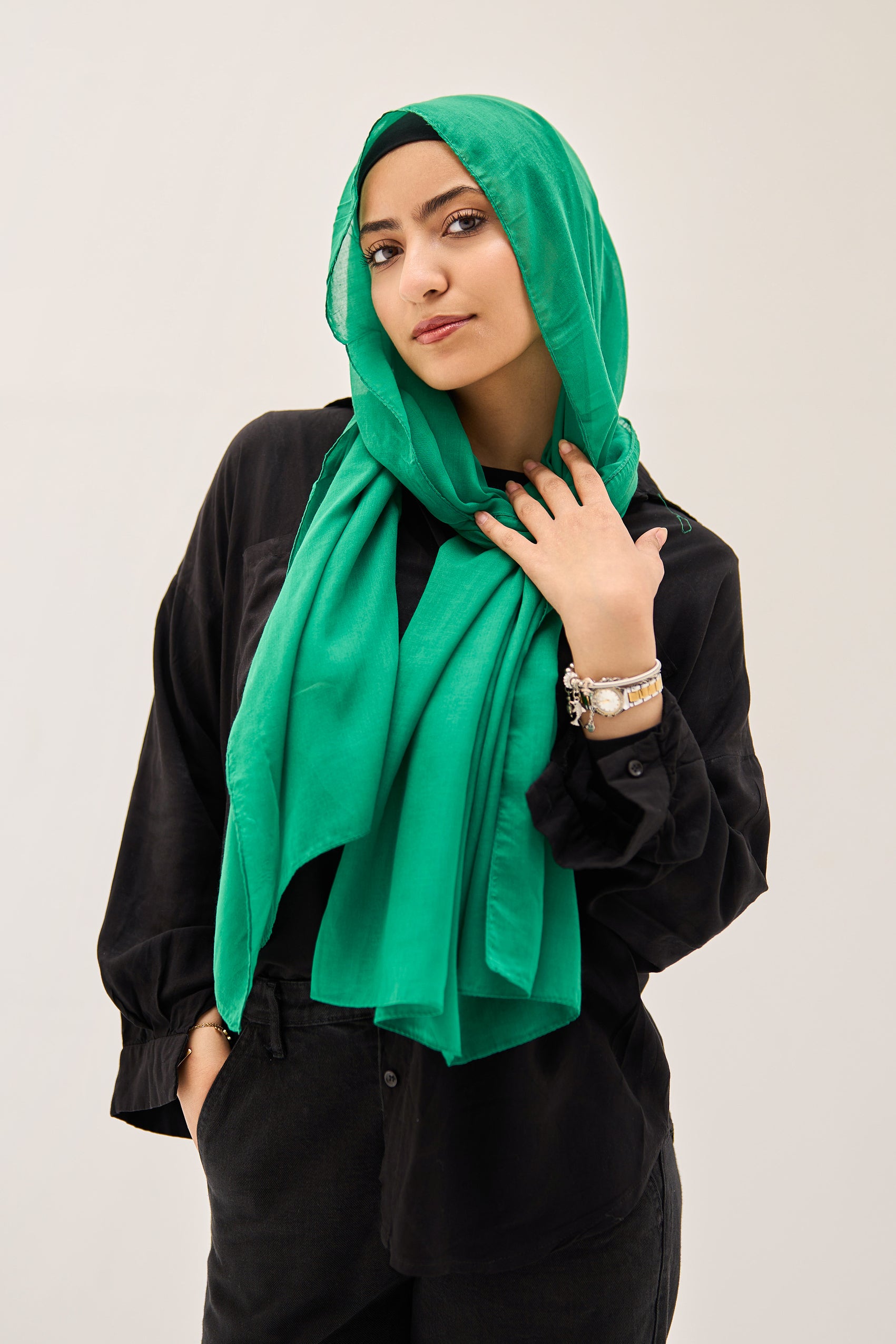 Royal Green Hijab