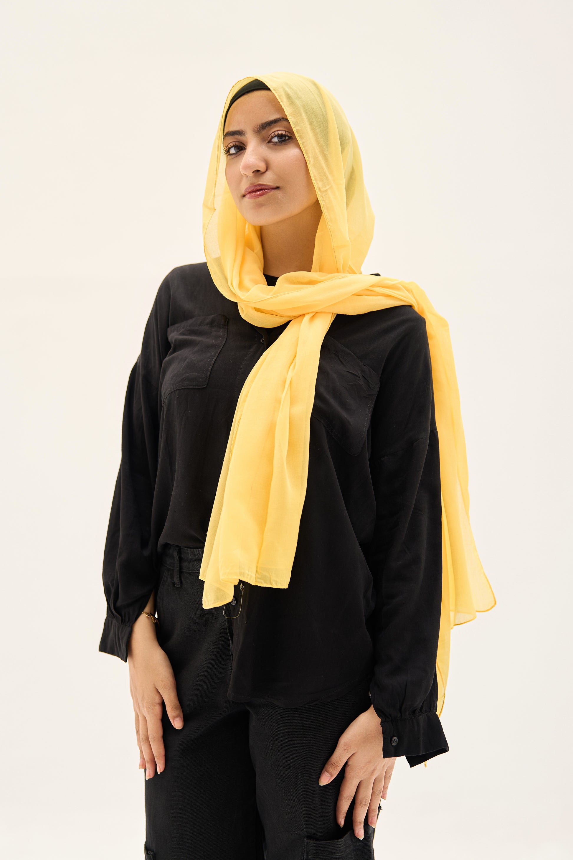 Sunshine Yellow Hijab