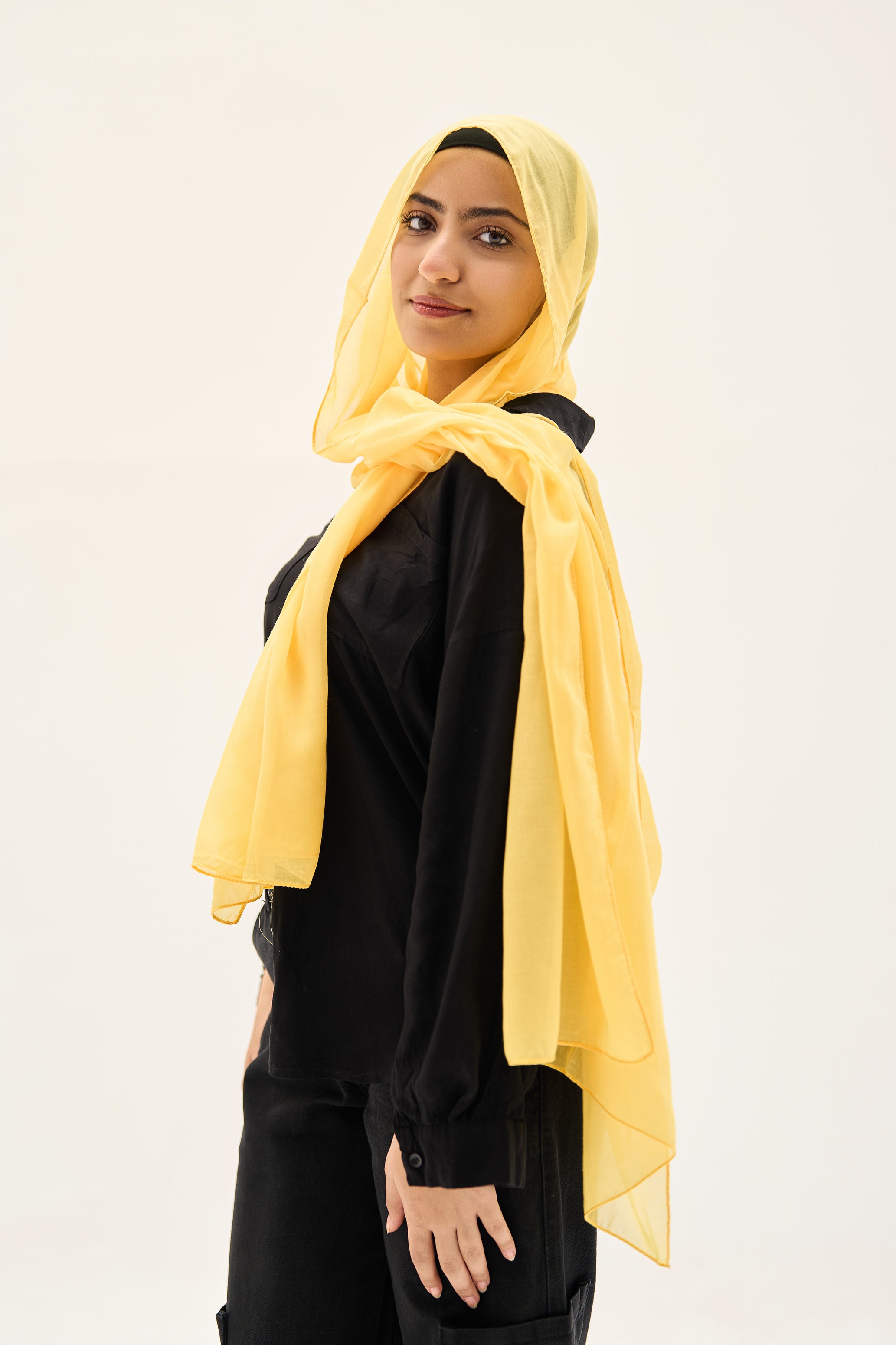 Sunshine Yellow Hijab