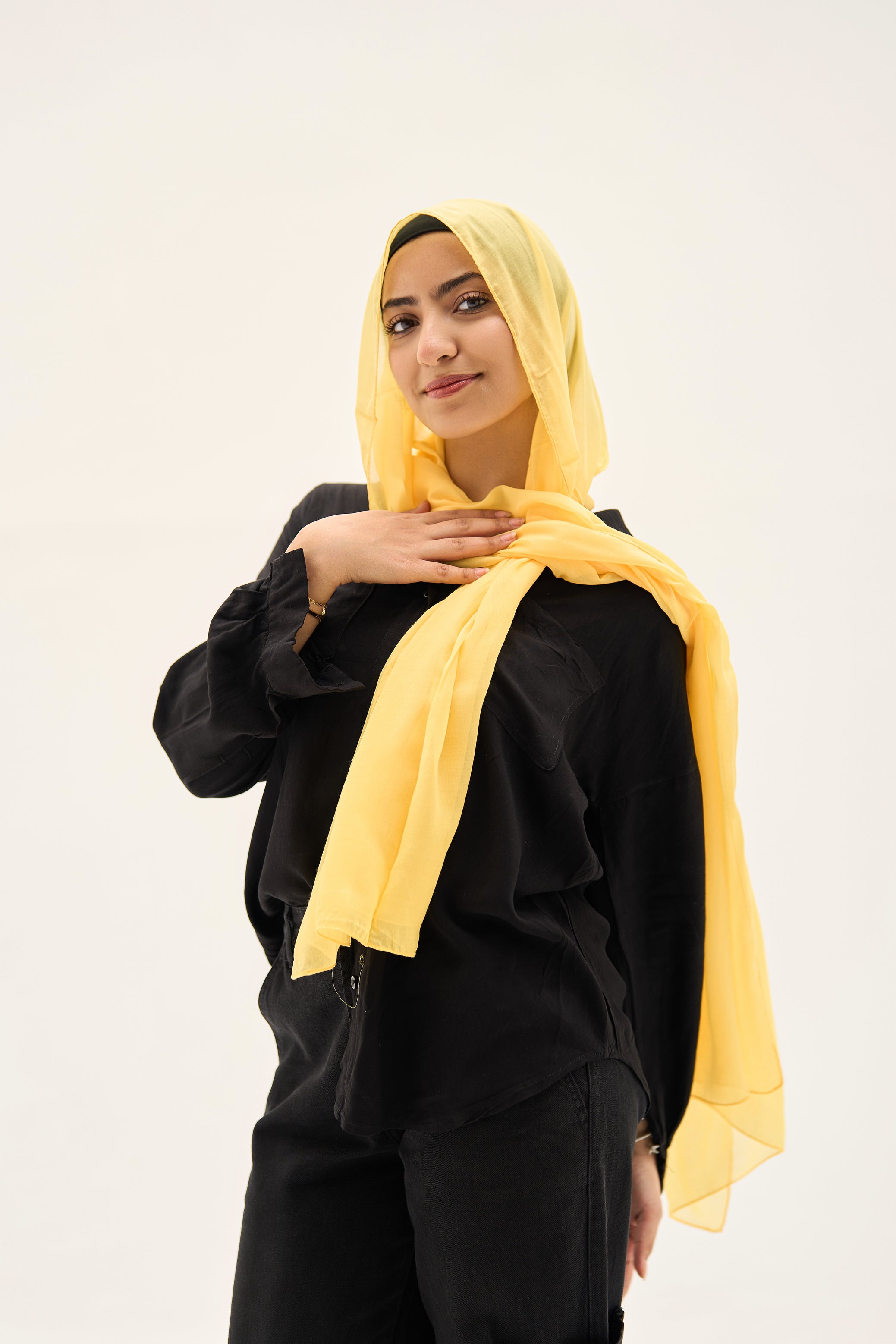 Sunshine Yellow Hijab