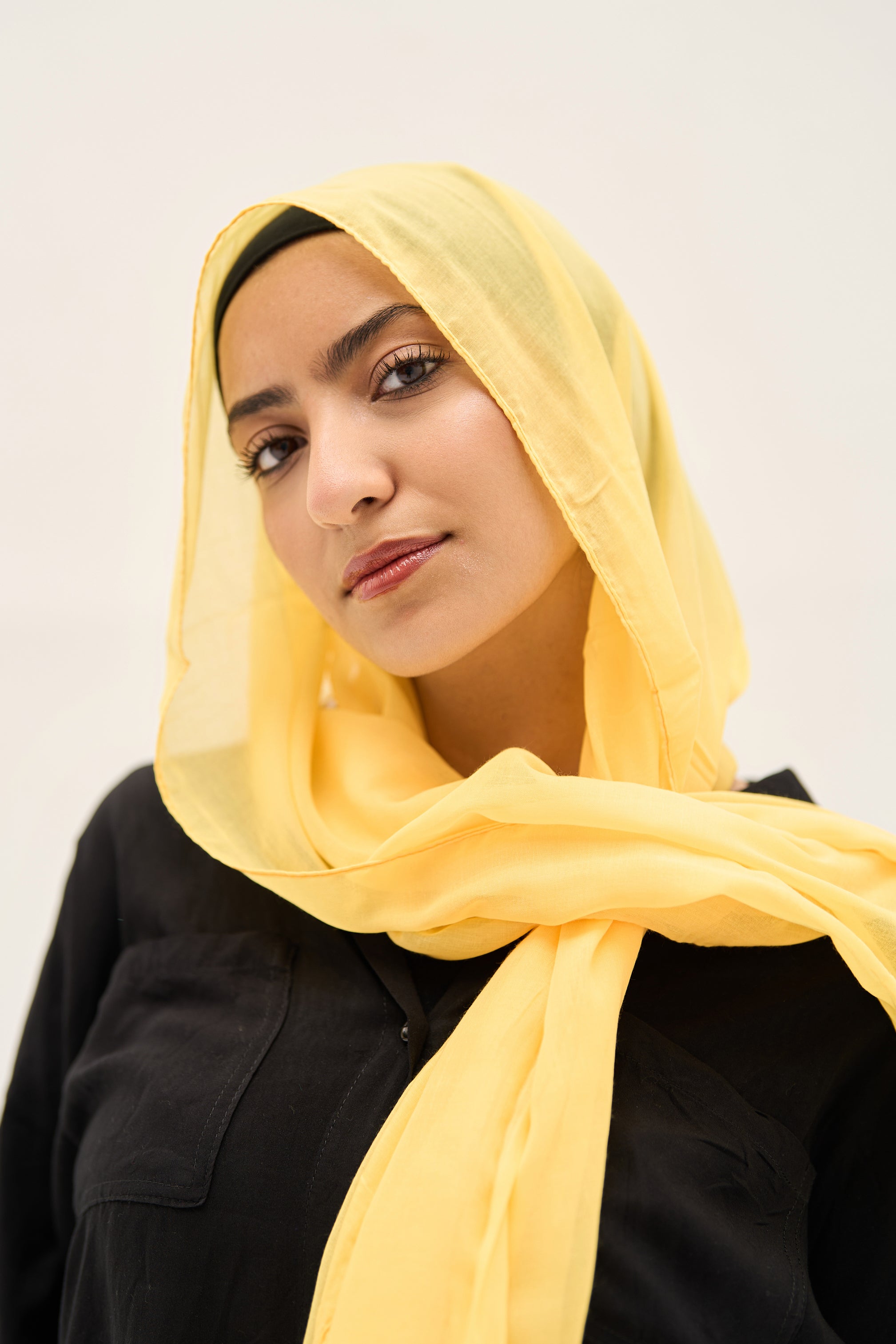 Sunshine Yellow Hijab