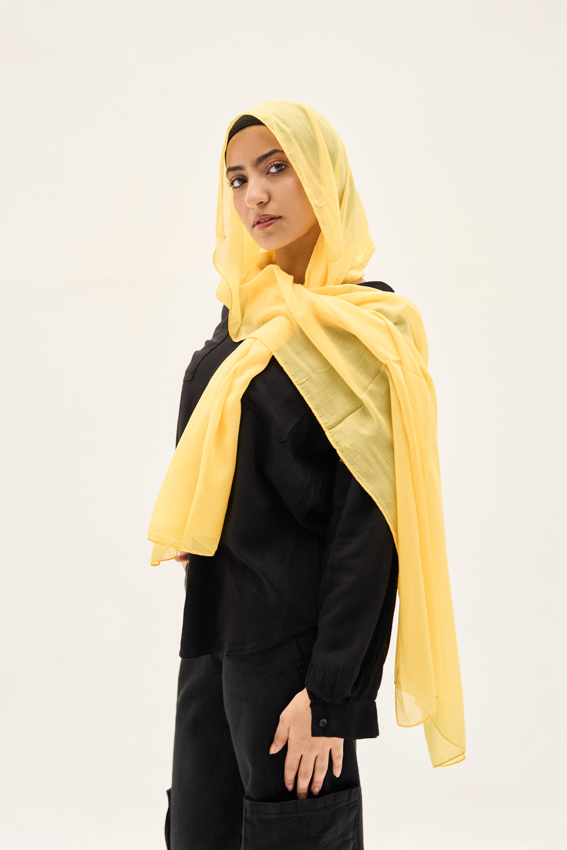 Sunshine Yellow Hijab