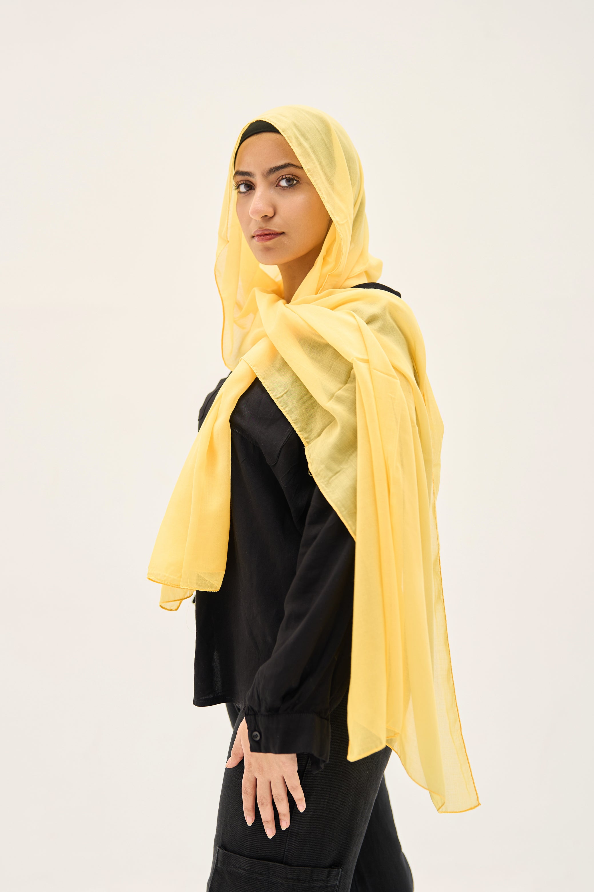 Sunshine Yellow Hijab