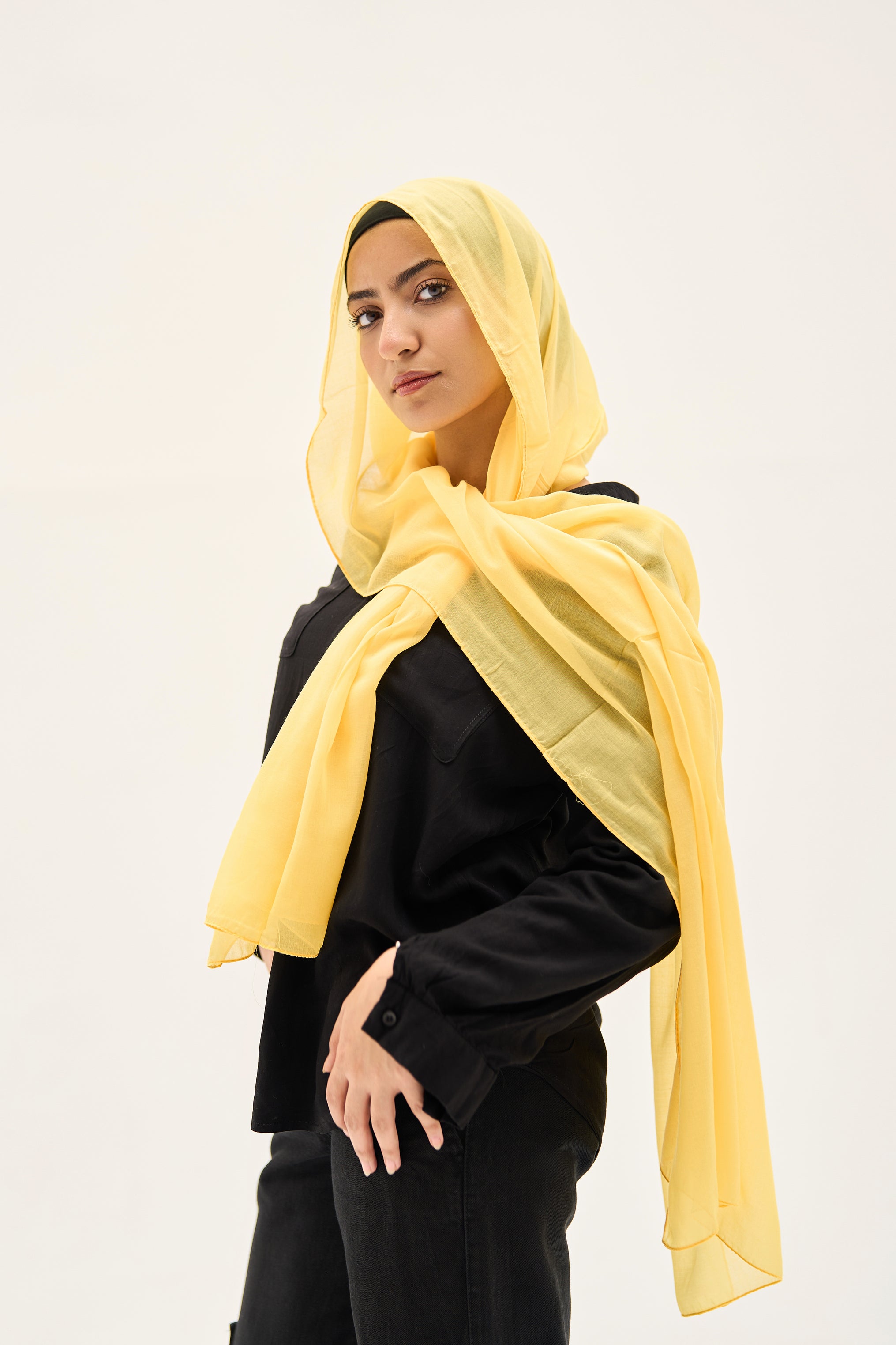 Sunshine Yellow Hijab