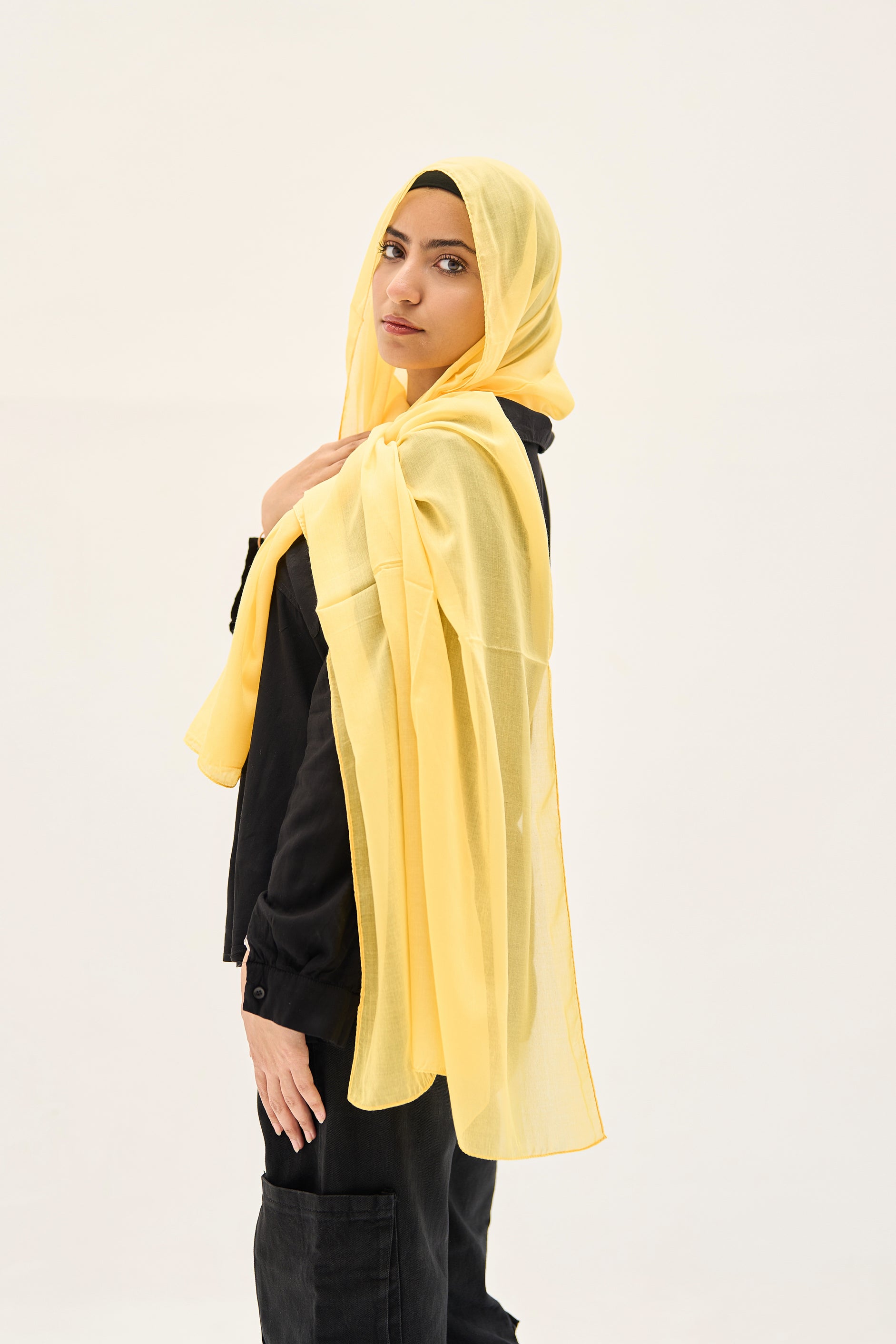 Sunshine Yellow Hijab