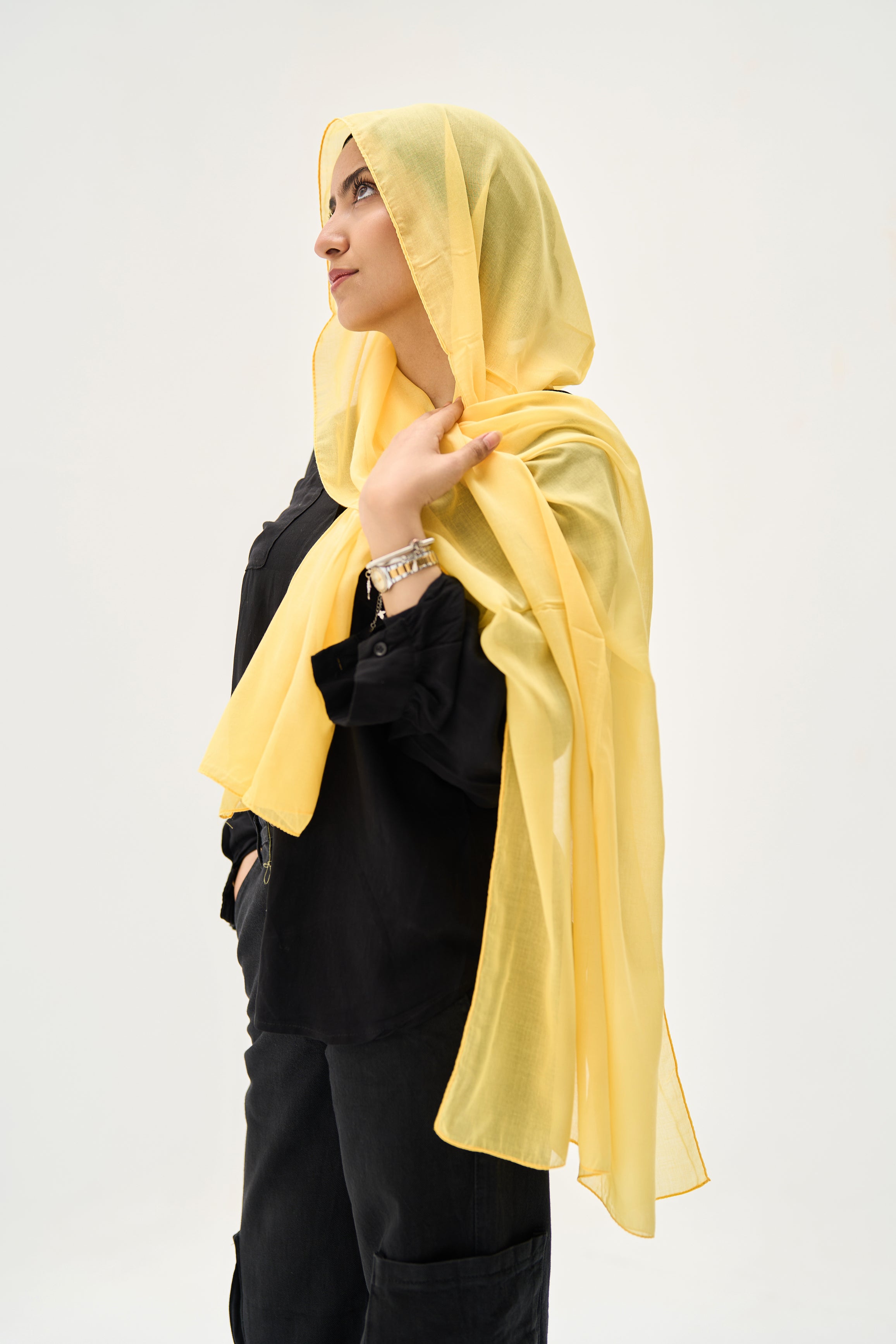 Sunshine Yellow Hijab