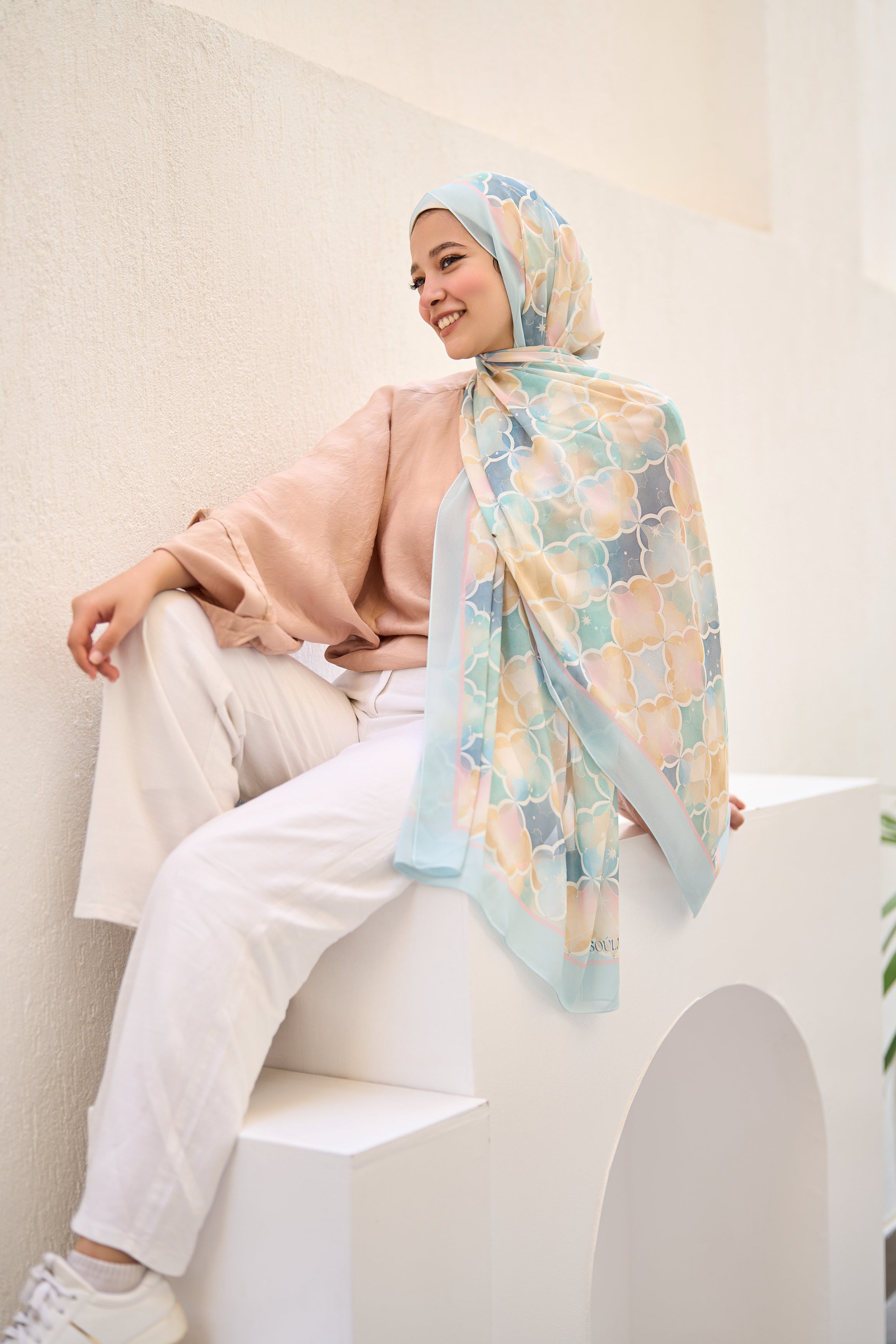 Tranquil Tones Hijab