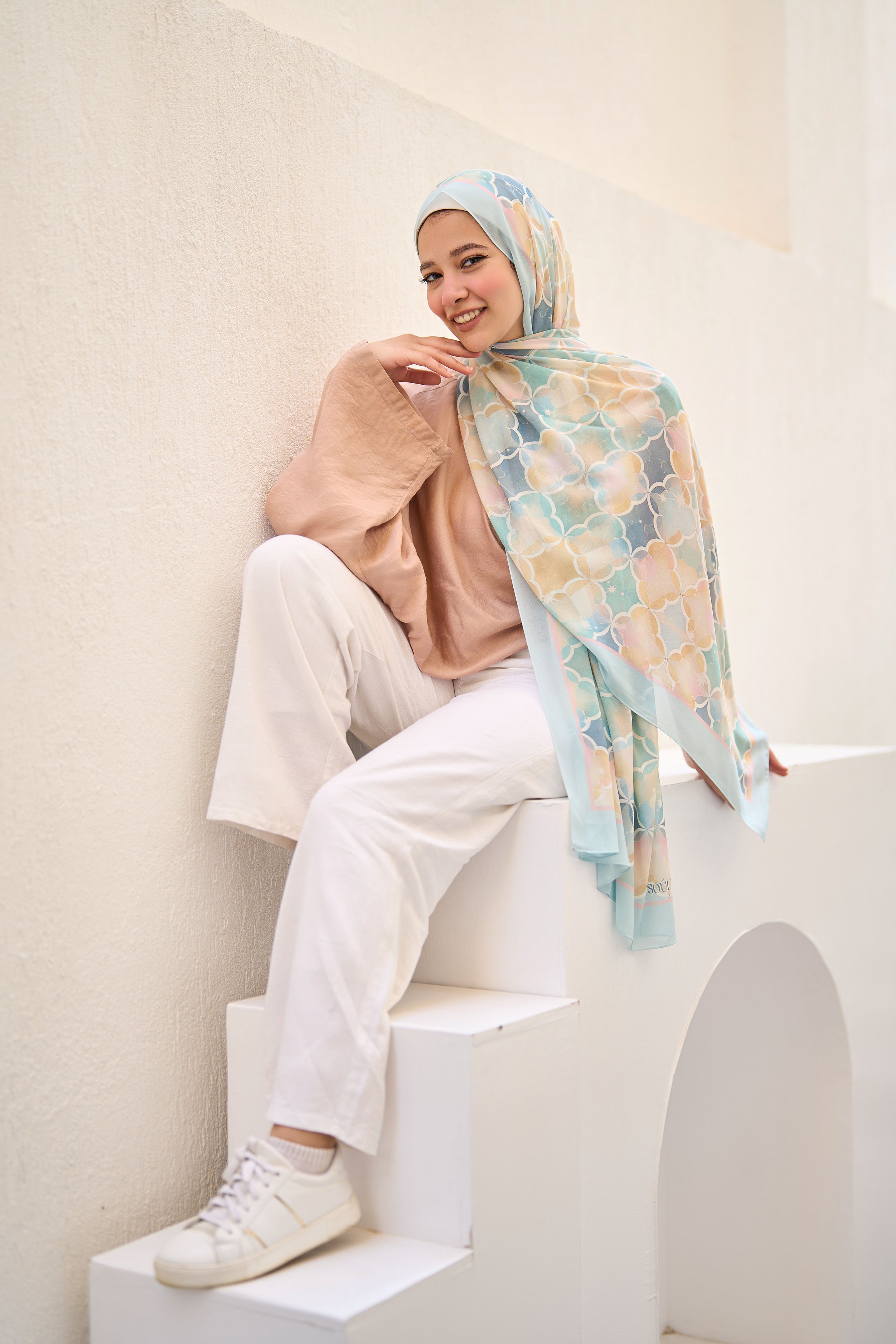 Tranquil Tones Hijab