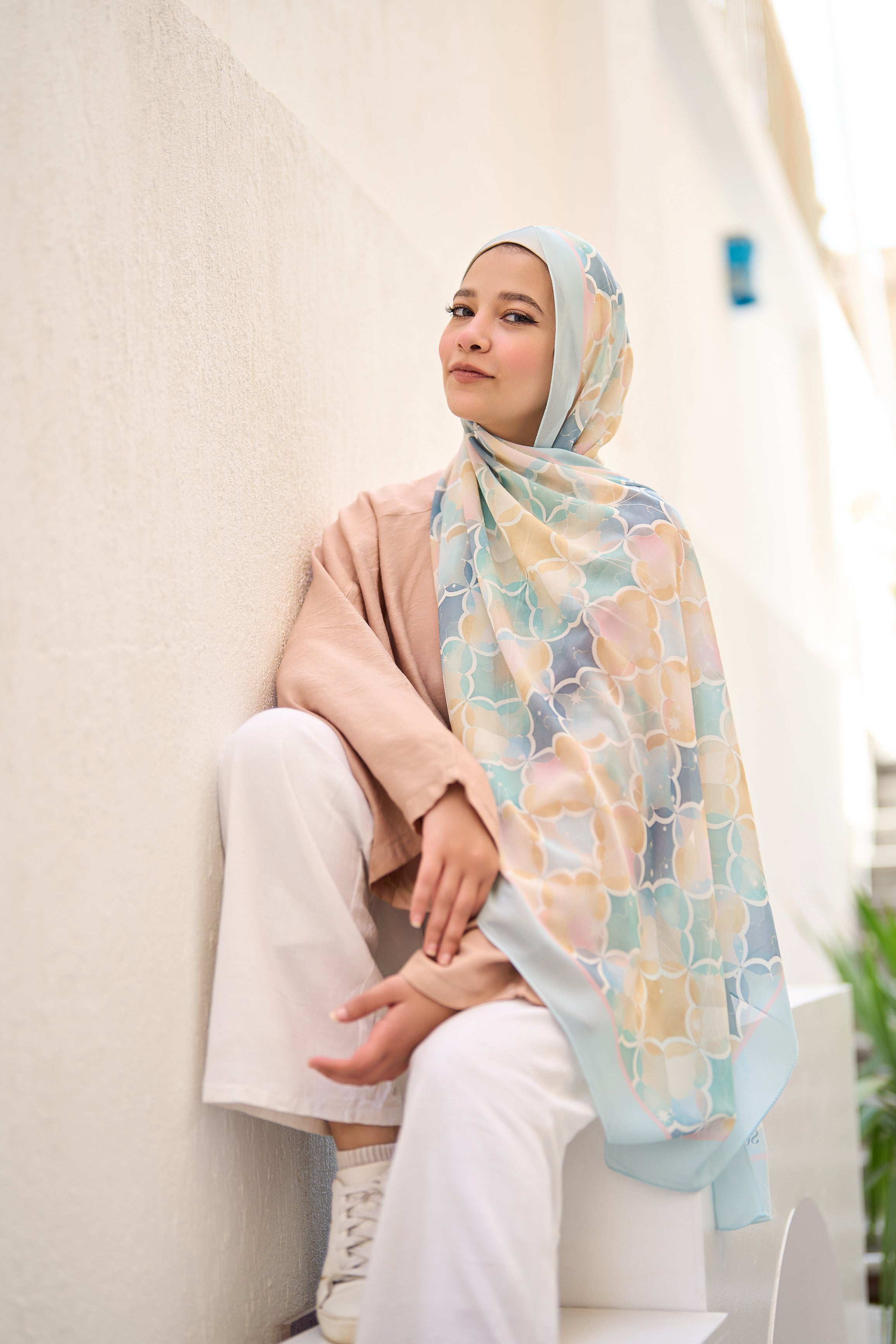 Tranquil Tones Hijab