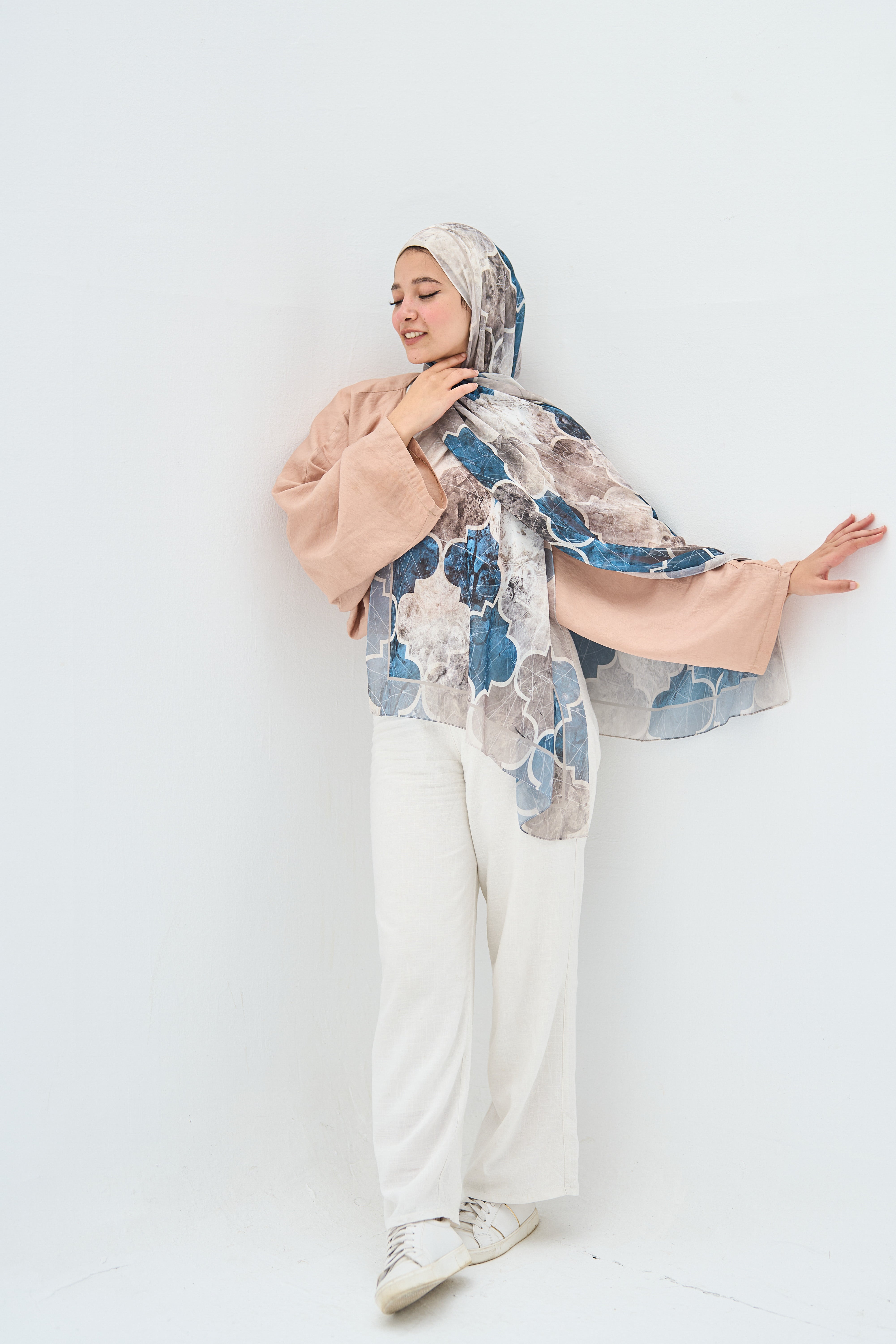 Dusk Blue Hijab
